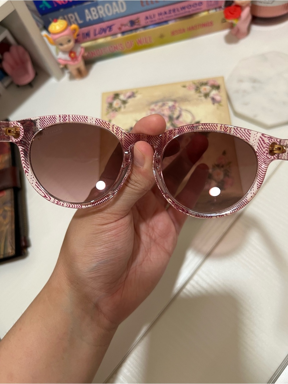 COACH Aria Garnet Sunglasses - Picture 3 of 6